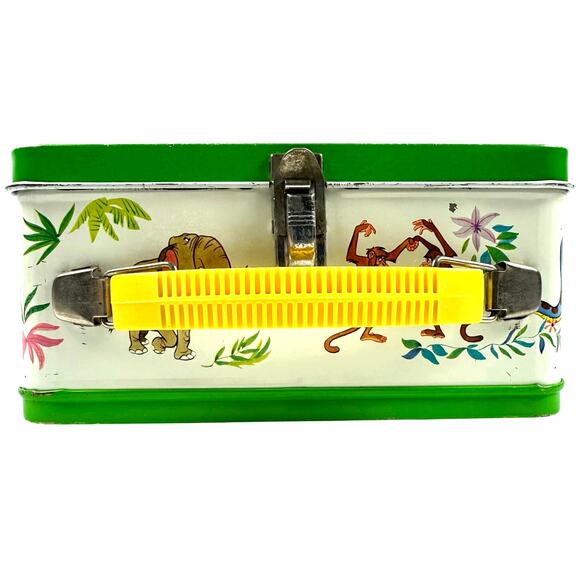 Disney 1966 Aladdin Jungle Book Embossed Metal Lunchbox w/Thermos & Golden Book. - Picture 9 of 16